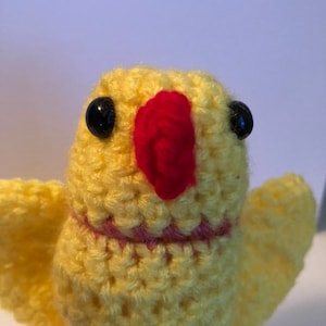 Indian Ringneck Parakeet Amigurumi Stuffed Animal