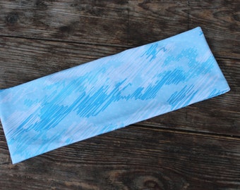 Stirnband, headband, Haarband, Sporthaarband, Sportband, Sportstirnband, hellblau