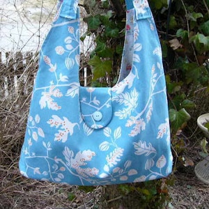 Shoulder bag, bucket bag, bag,fabric bag image 1