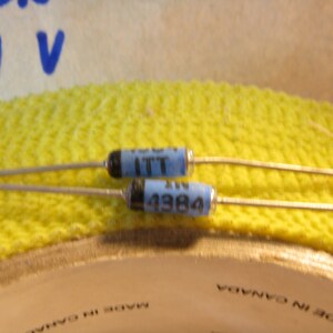 1N4384 vintage diodes qty 12 ITT brand 3A 400V nte5804 types each one tested good