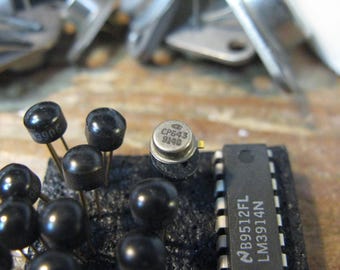CP643  qty 3 specialized jfet n type semiconductor - tested with my semiconductor analyser
