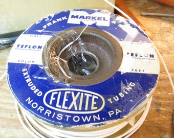 im selling 10 foot lengths of Teflon Insulated nr. 22 guage white wire  in measured hanks