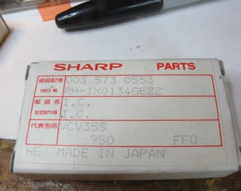 Sharp brand IC X0134GE or RH-1X0134GEZZ - nos in original shielded box with static free foam storeage - not much more information found abt