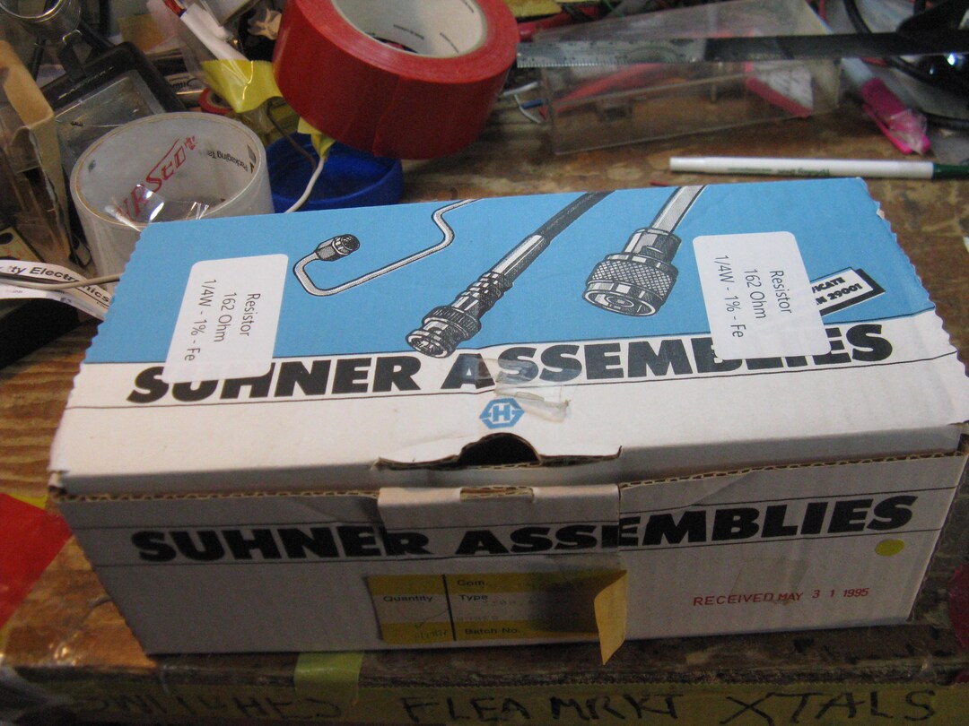 Bulk Box of Resistors 162 Ohms .25 Watt 1pct as Shown in the Photos ...