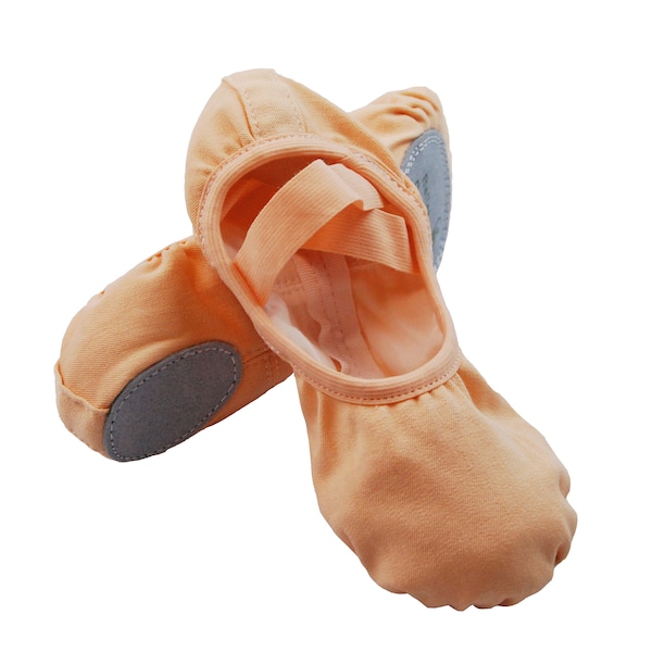 Zapatillas de ballet zapatillas de gimnasia con suela de cuero rosa gr. 26-43 a elegir