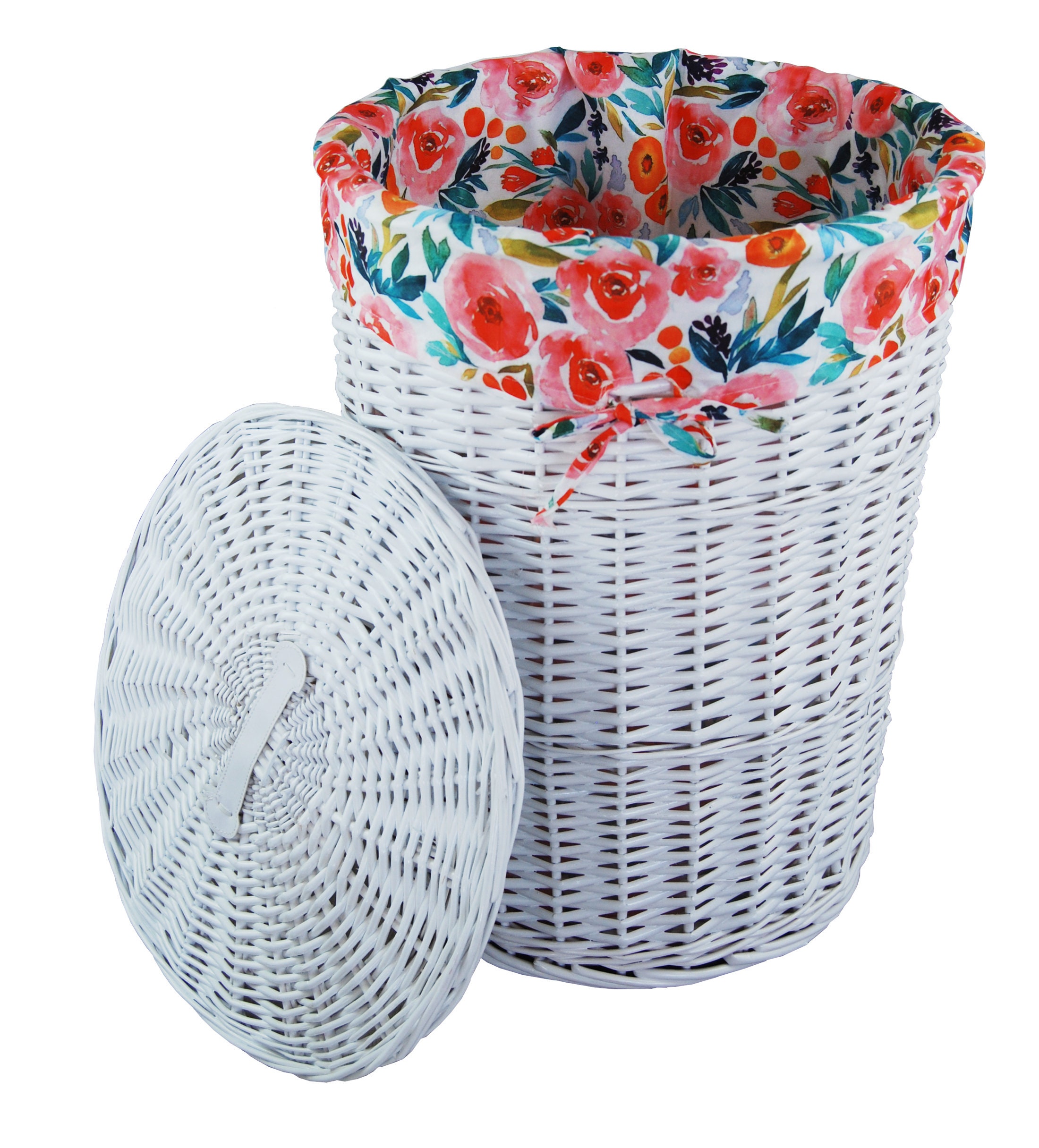 Cesto de la ropa sucia cofre de la ropa sucia sauce redondo | Etsy