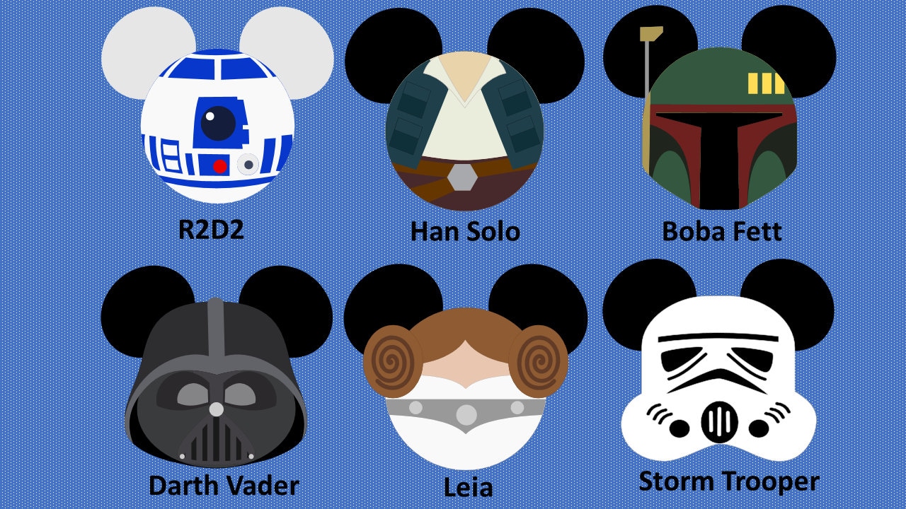 Star wars cheap mickey mouse shirt