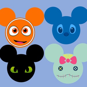 PIxar Mouse Heads