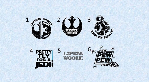 Star Wars Iron on Transfer for T Shirts - Etsy