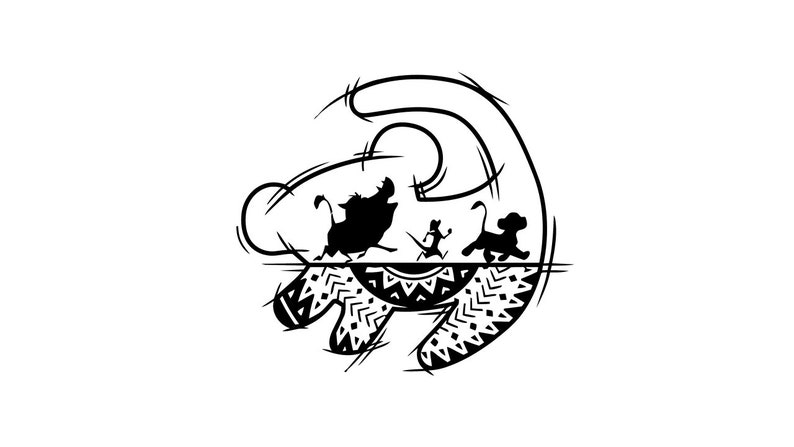 Free Free 334 Lion King Outline Svg SVG PNG EPS DXF File