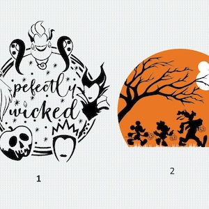 halloween Disney Iron On Decal Vinyl for Shirt
