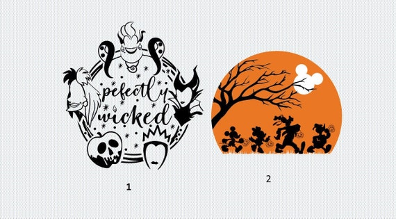 halloween Disney Iron On Decal Vinyl for Shirt