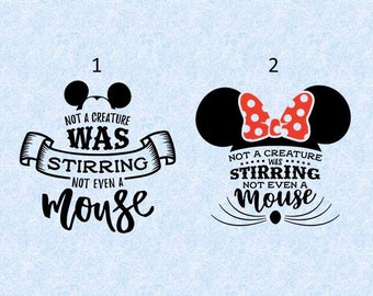 Personalized Christmas Mickey Mouse Head Matching Family Disney Iron On Decal Vinyl for Shirt
