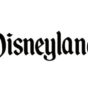 Disneyland Iron on Decal for Shirt