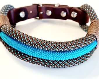 Tau Halsband 3fach PREMIUM - 10mm mit Paracord Takelung