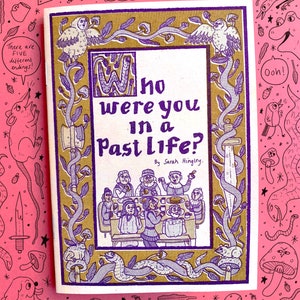 Who Were You In A Past Life Choose Your Own Adventure Risograph Zine A6