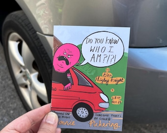 Do You Know Who I Am? Ronnie Pickering A6 Zine