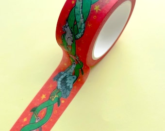 That Was a Little Cringe Illuminated Manuscript Illuminated Border Ye Olde Medieval Washi Tape Paper Roll 10m of Fabulous Printed Tape