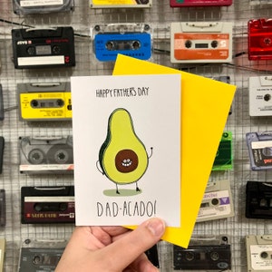 Carte de jeu de mots pour papa et papa pour la fête des pères