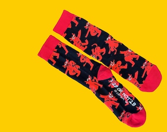 Cheeky Devil Socks All-over print ronde sokken sok