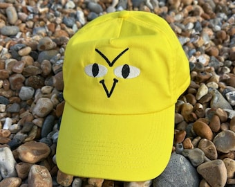 Happy Lemon Cap Lemotional klittenband verstelbare honkbalhoed met vijf panelen