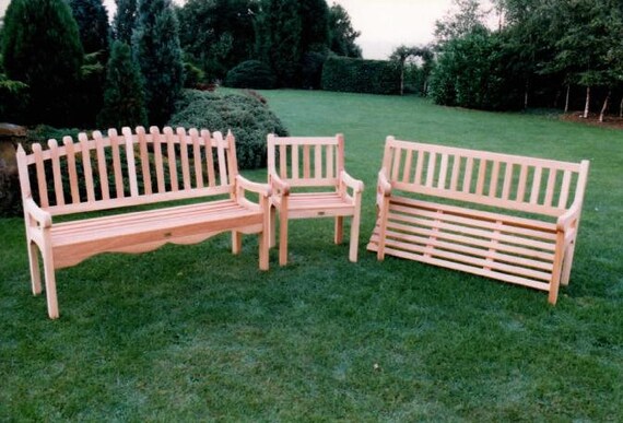 Garden Seat Folding Seat Bench Seat Wood Park Bench Seat Etsy