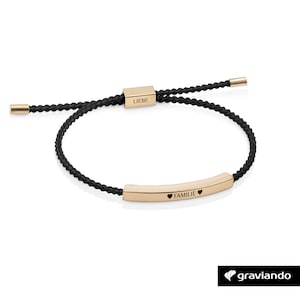 Bracelet homme avec personnalisation bracelet partenaire gravé bracelet enfant cadeau personnel femme femme papy grand-mère image 3