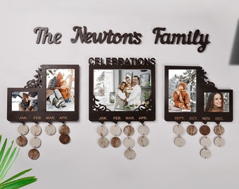 personalized family birthday board