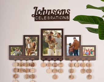 personalized family birthday board