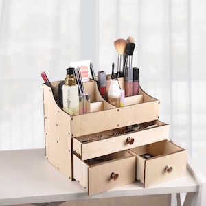 make up organizer, makeup organizer, skincare organizer, makeup station, 30th birthday for her