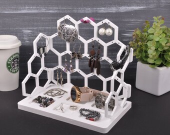 earring holder, earring display, jewelry organize, jewelry holder