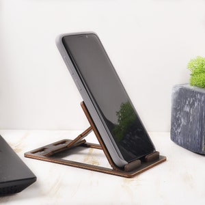 wooden phone stand charging station gift phone holder Father&#39;s Day Gift Ideas wood phone stand docking station