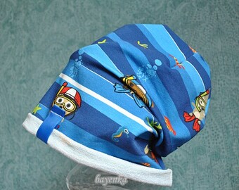 Gorra de resorte de punto