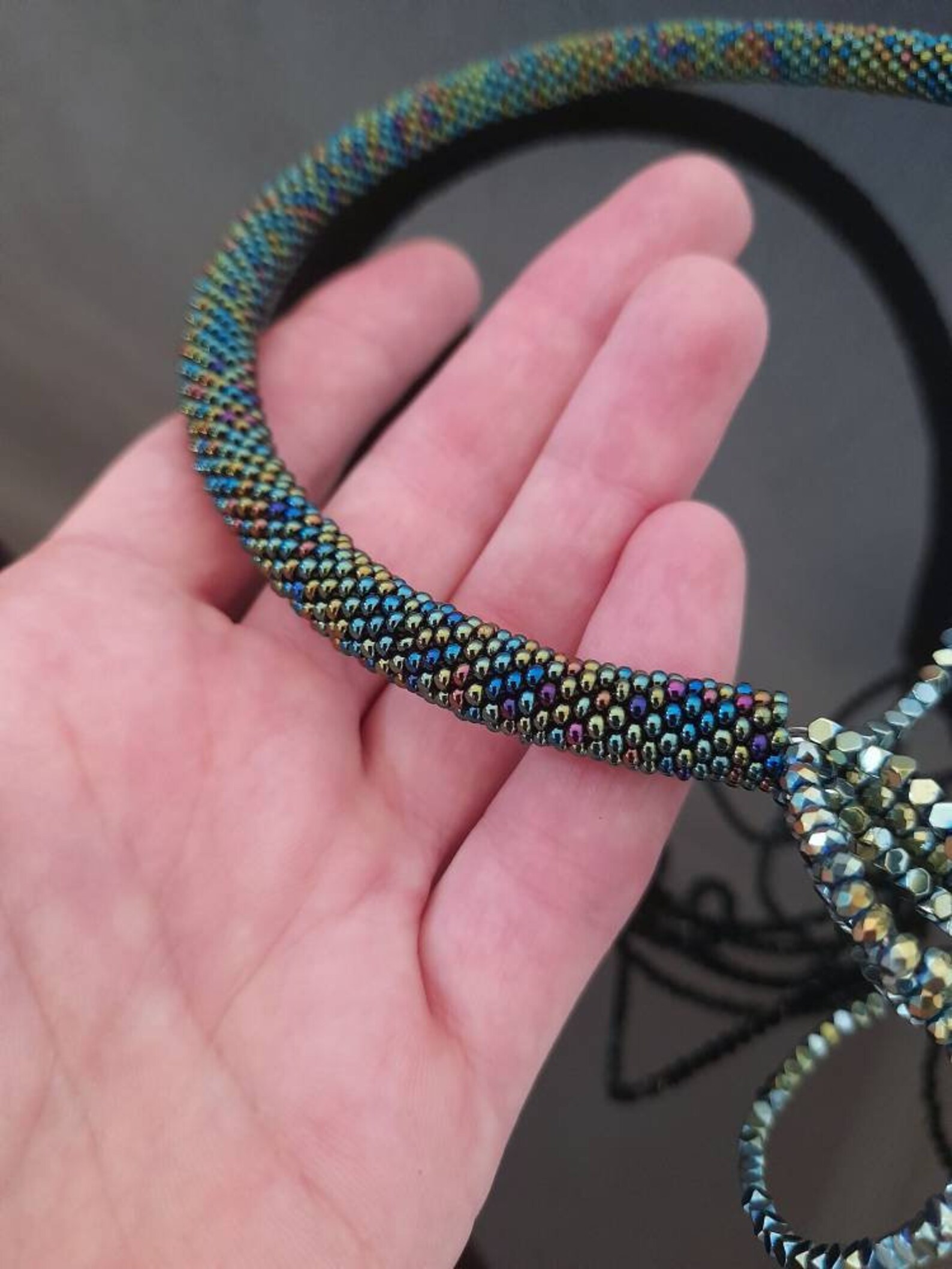 Modern Necklace for Women Wearable Art Necklace Christmas Etsy