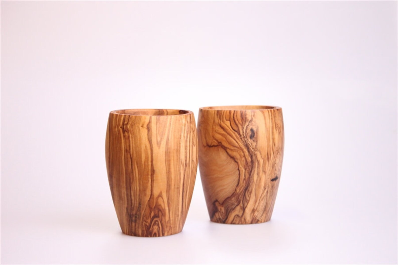 Handgefertigter Holzbecher – Braun, Ca. 7x10 Cm, Für Kalte & Warme Getränke, Natürlich & Umweltfreundlich