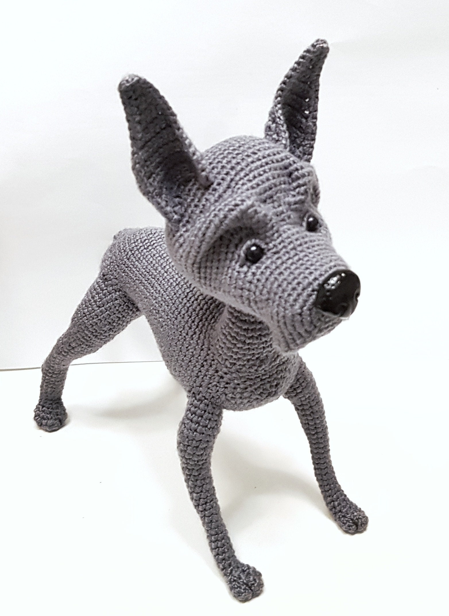 Great Dane dog crochet pattern PDF amigurumi dog crochet Etsy