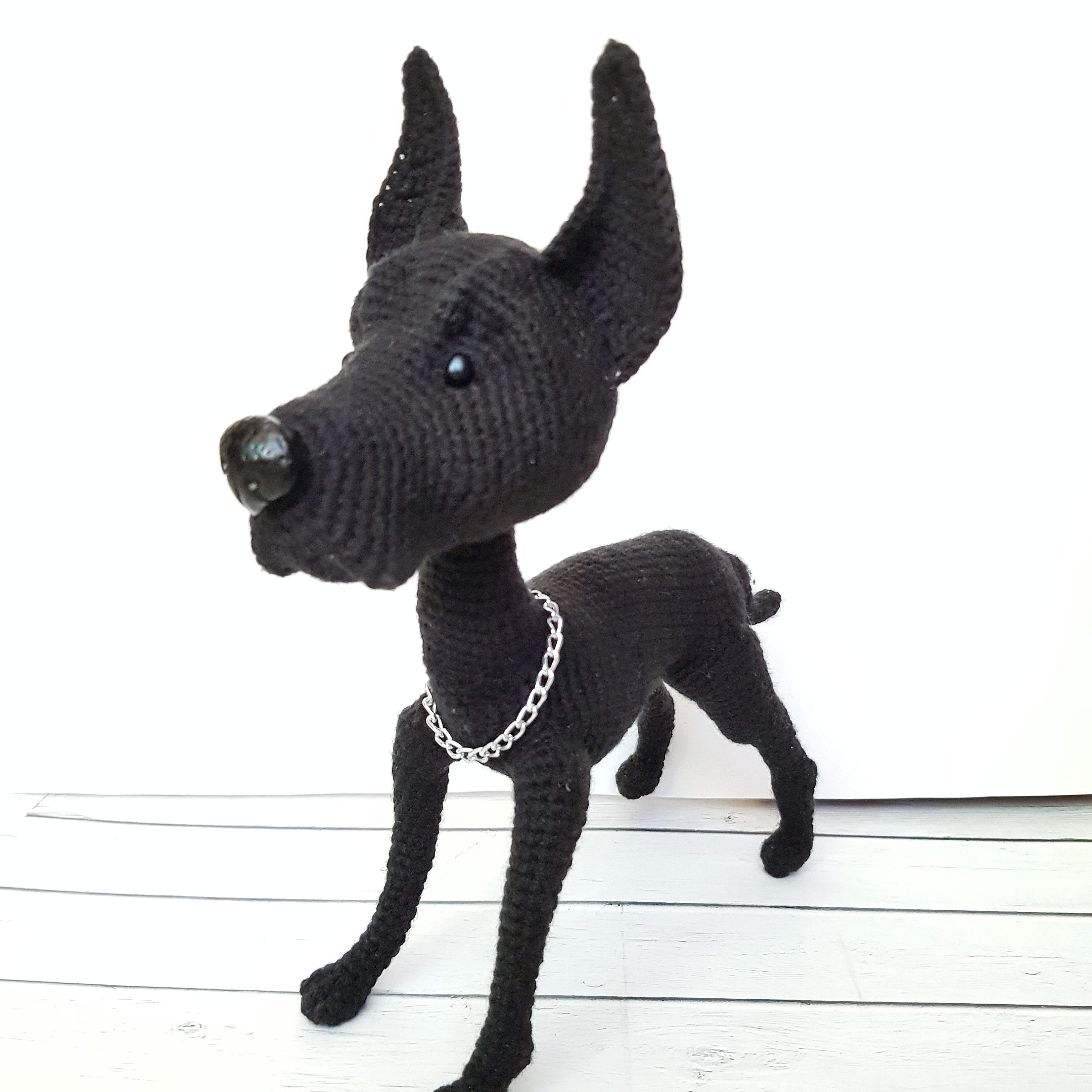 Great Dane dog crochet pattern PDF amigurumi dog crochet Etsy