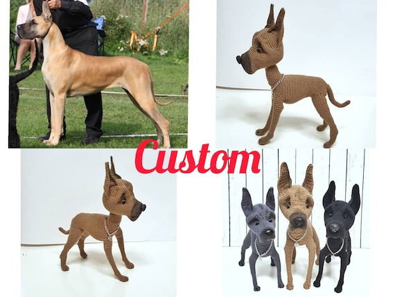 great dane soft toy