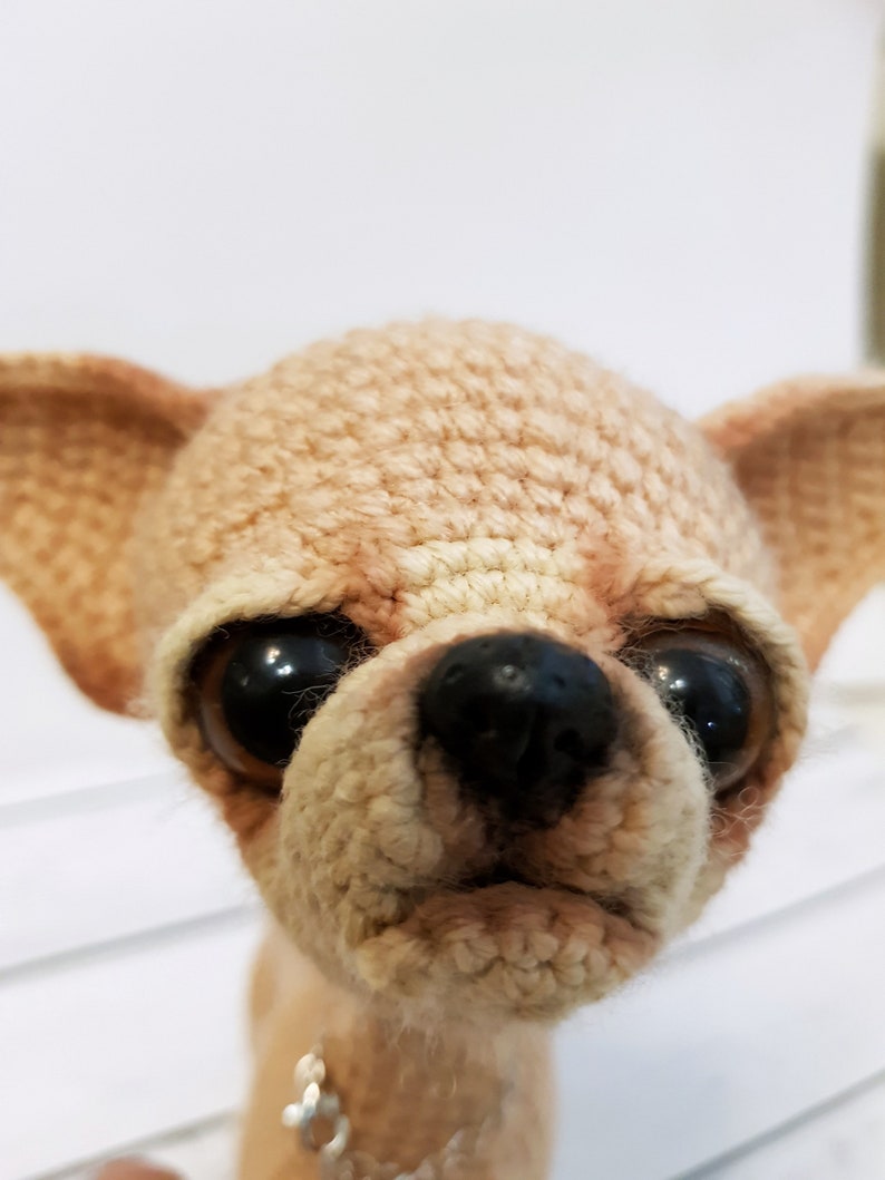 Custom realistic stuffed dog Chihuahua. Memory of dog. Replica | Etsy