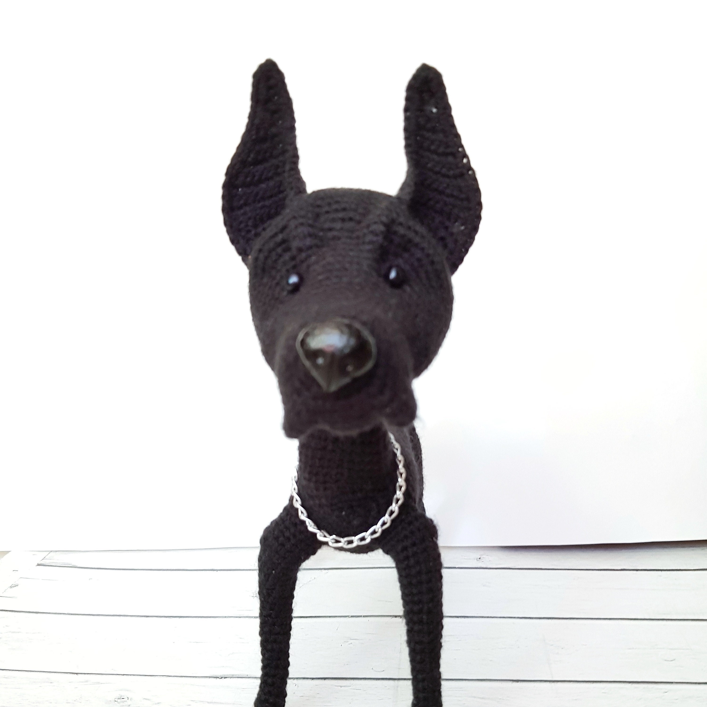 plush stuffed great dane