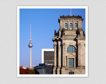 Reichstag, IHZ, Fernsehturm