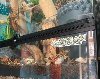 Custom Printed vinyl Reptile decoration, walter proof ,