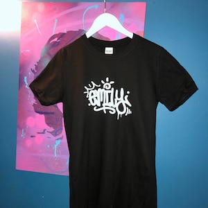 Graffiti T-Shirt, Personalised, Custom Design Original Hand Drawn