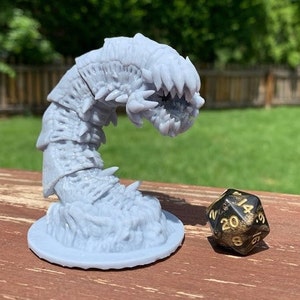 Purple Worm - DnD, Dungeons and Dragons, Tabletop Gaming, Miniature Painting