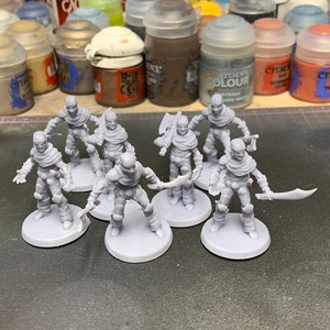 Banditen, Melee - DnD, Dungeons and Dragons, Tabletop Gaming, Miniaturmalerei