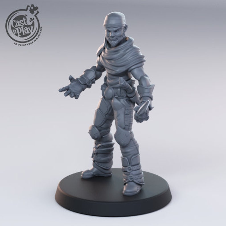 Melee DnD Tabletop Gaming Miniature Painting Dungeons and Dragons Bandits