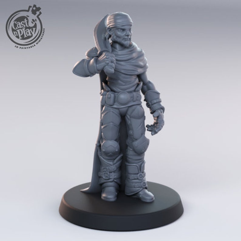 Melee DnD Tabletop Gaming Miniature Painting Dungeons and Dragons Bandits