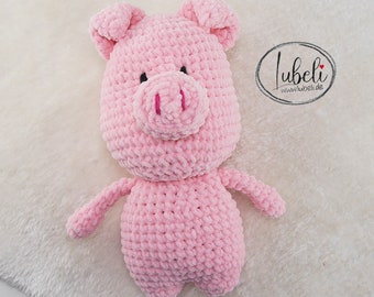 Crochet pattern pig