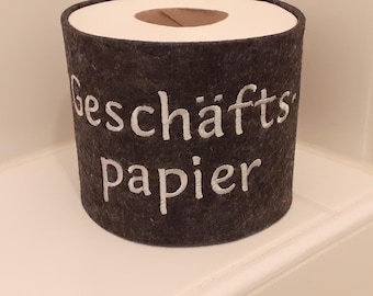 Toilet rolls - embroidered hiders