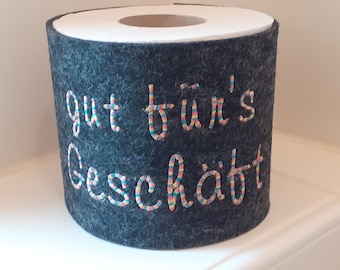 Toilet rolls - embroidered hiders
